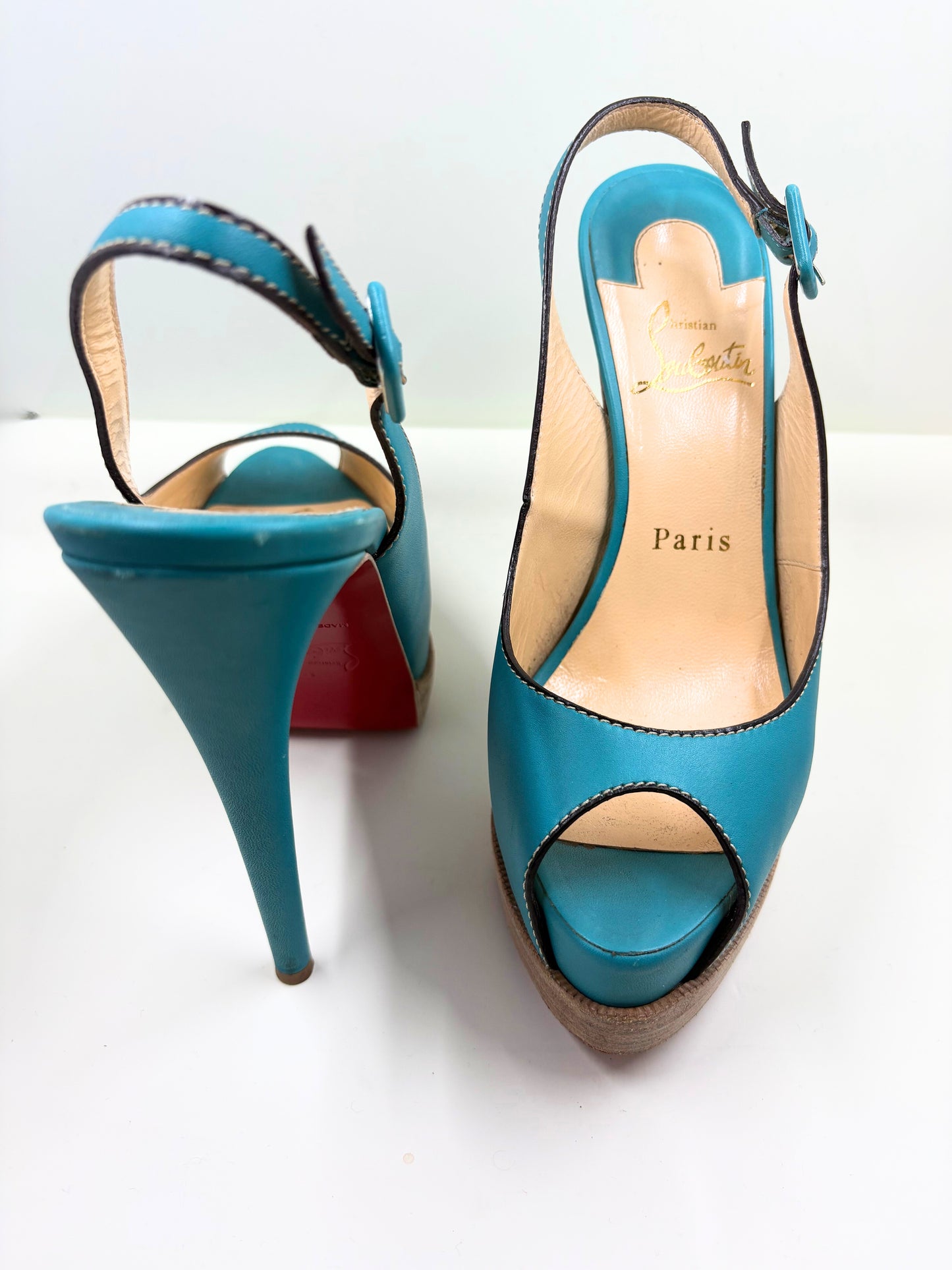 Christian Louboutin Peep-toe Heels