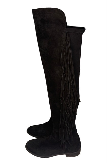 Stuart Weitzman fringe boots