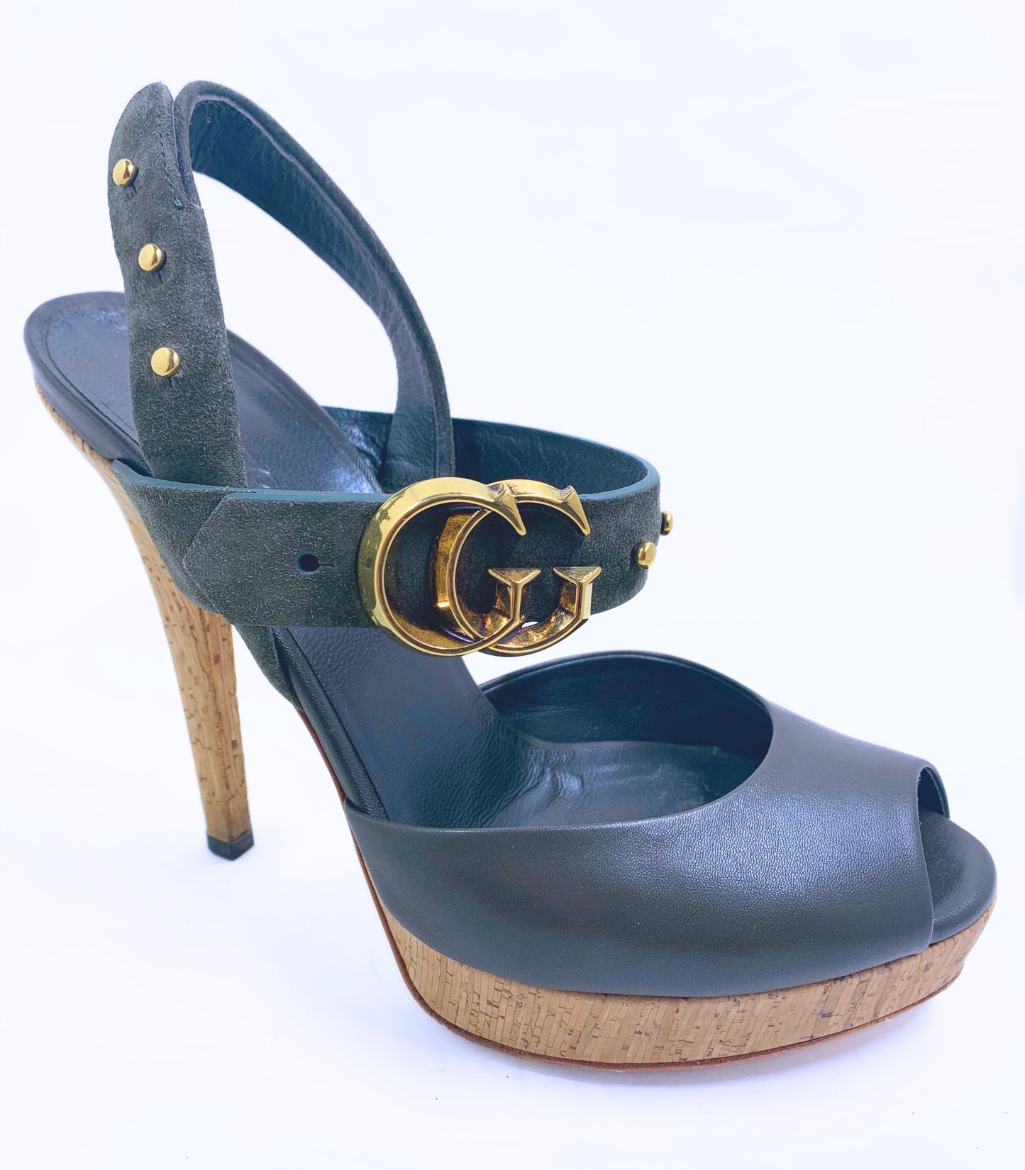 Gucci Peep Toe Heels