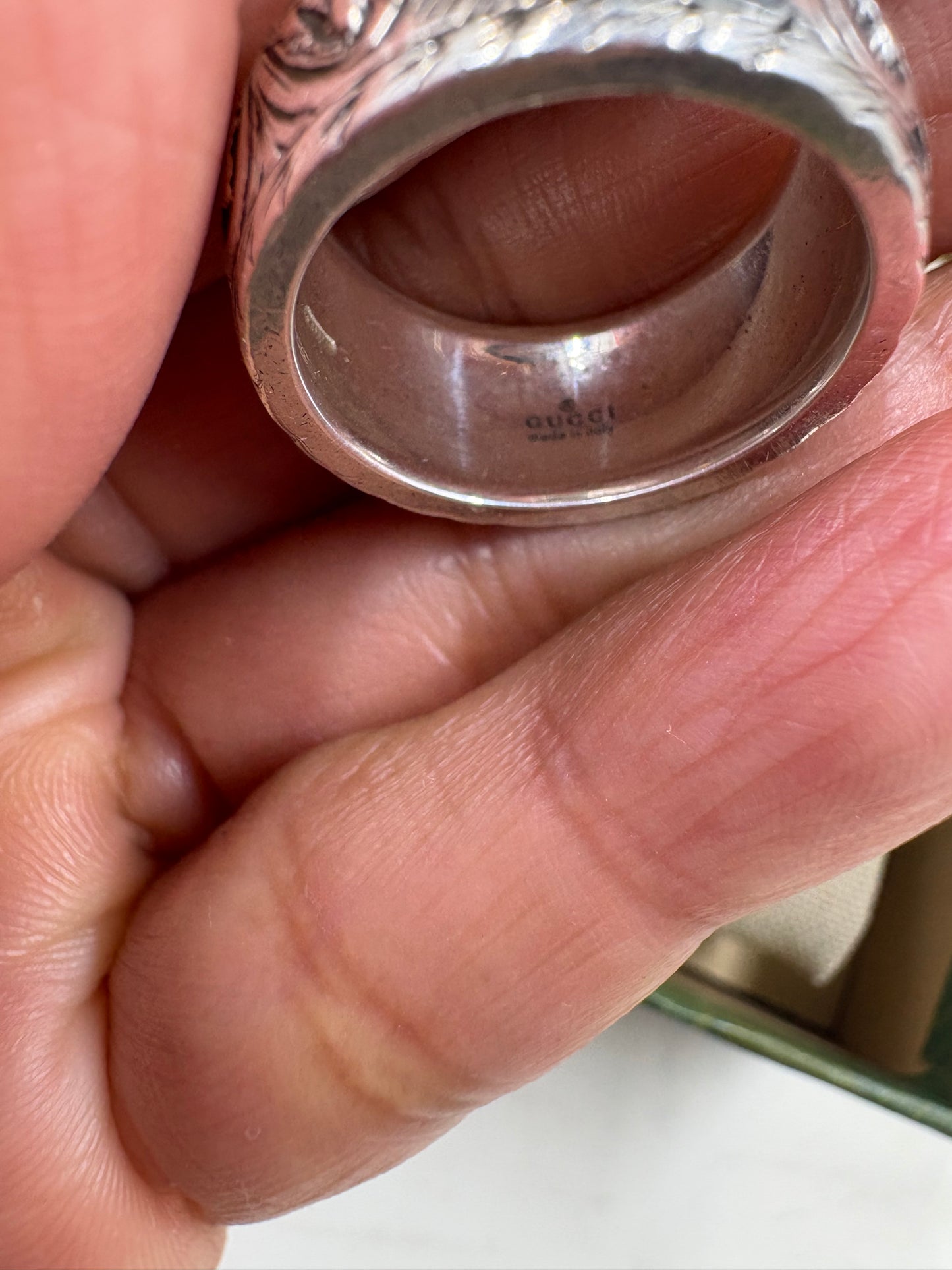 Gucci Lion Head Ring