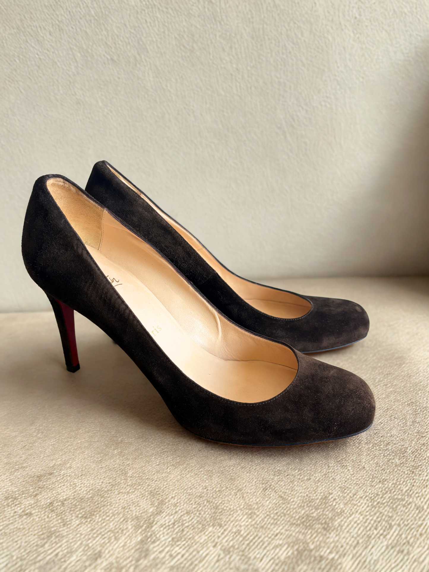 Christian Louboutin Suede Pumps