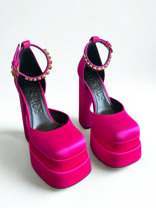 Versace Medusa Aevitas Heels