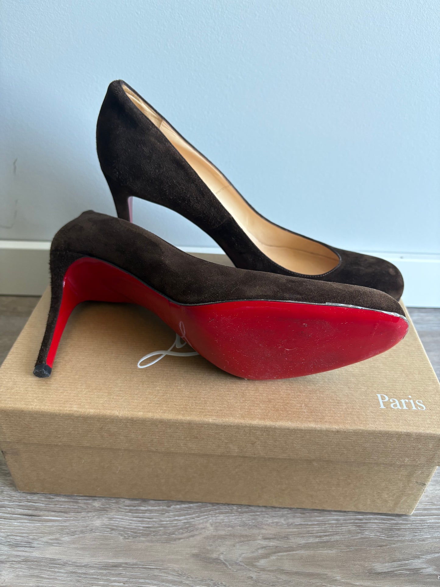 Christian Louboutin Suede Pumps