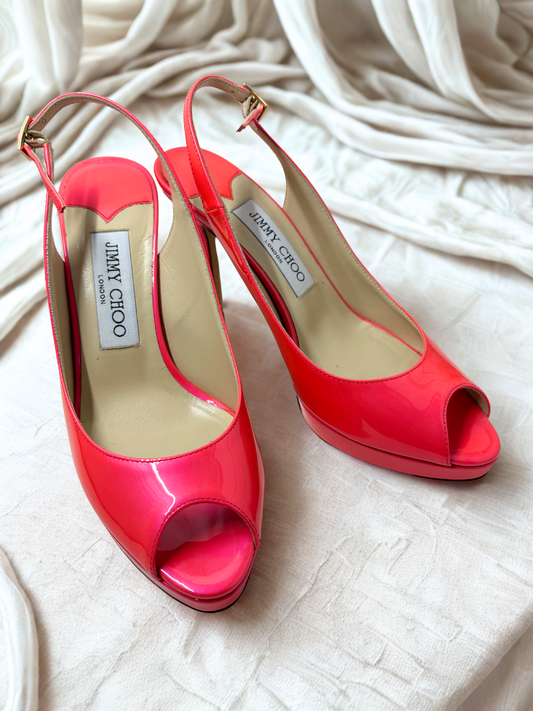 Jimmy Choo Peep-toe Heels