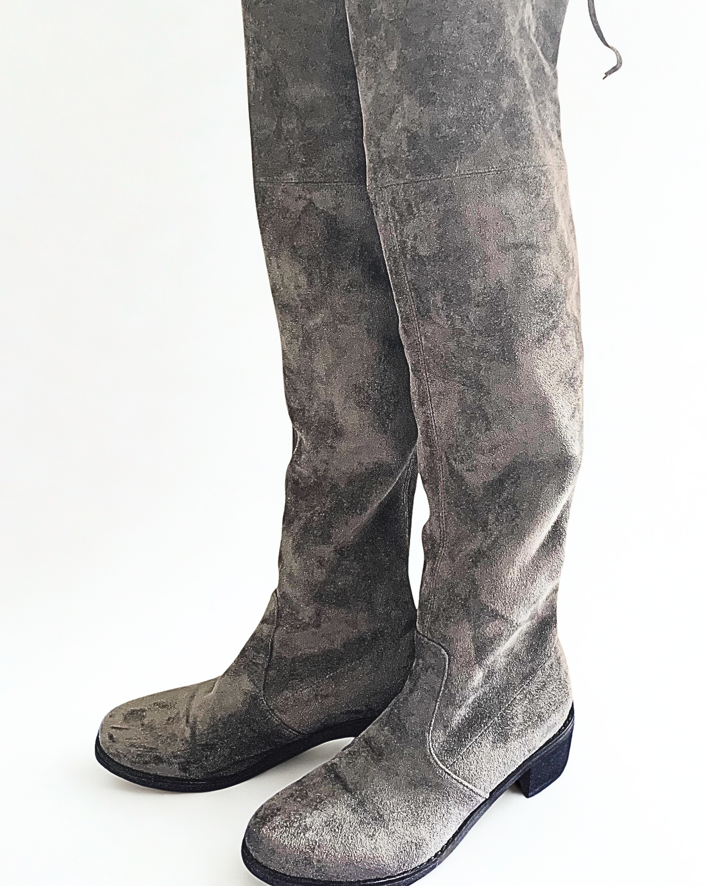 Stuart Weitzman over the knee velvet boots