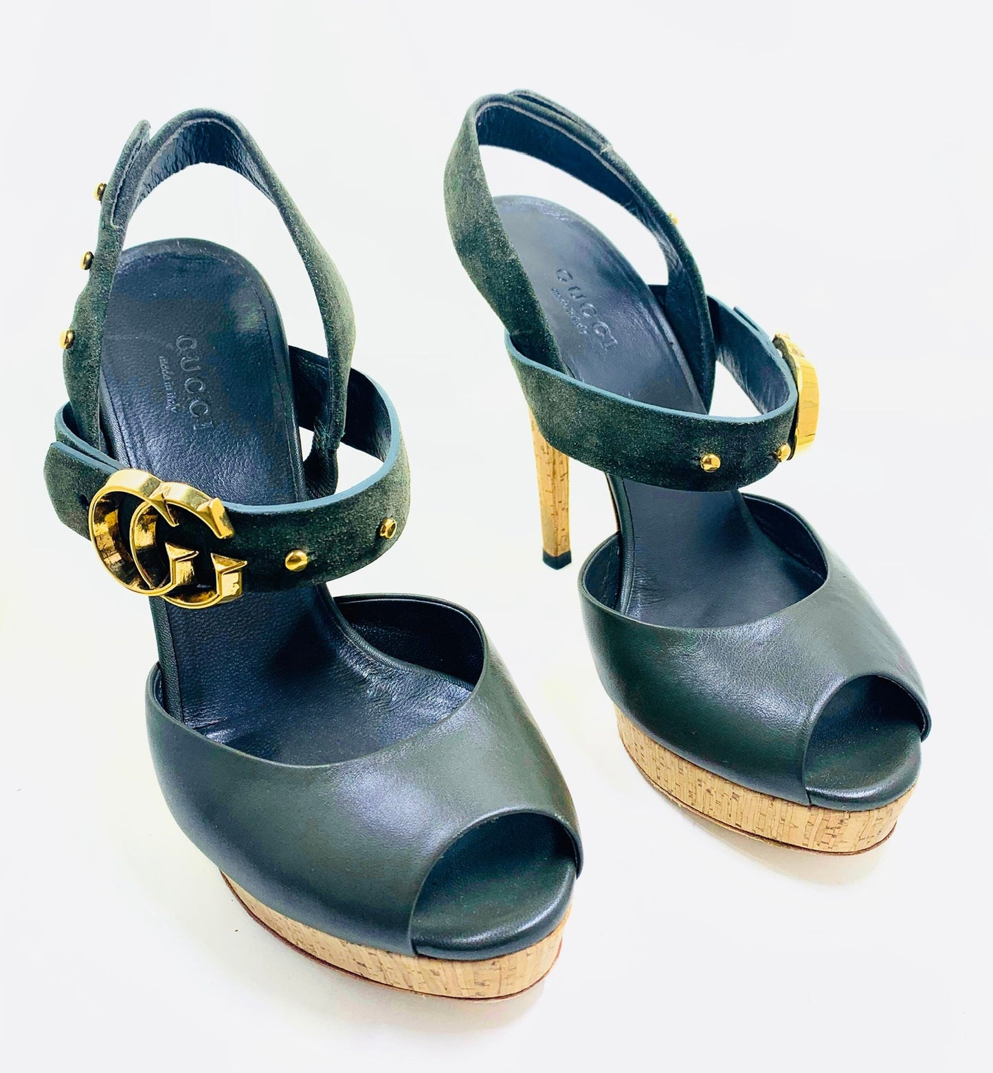 Gucci Peep Toe Heels