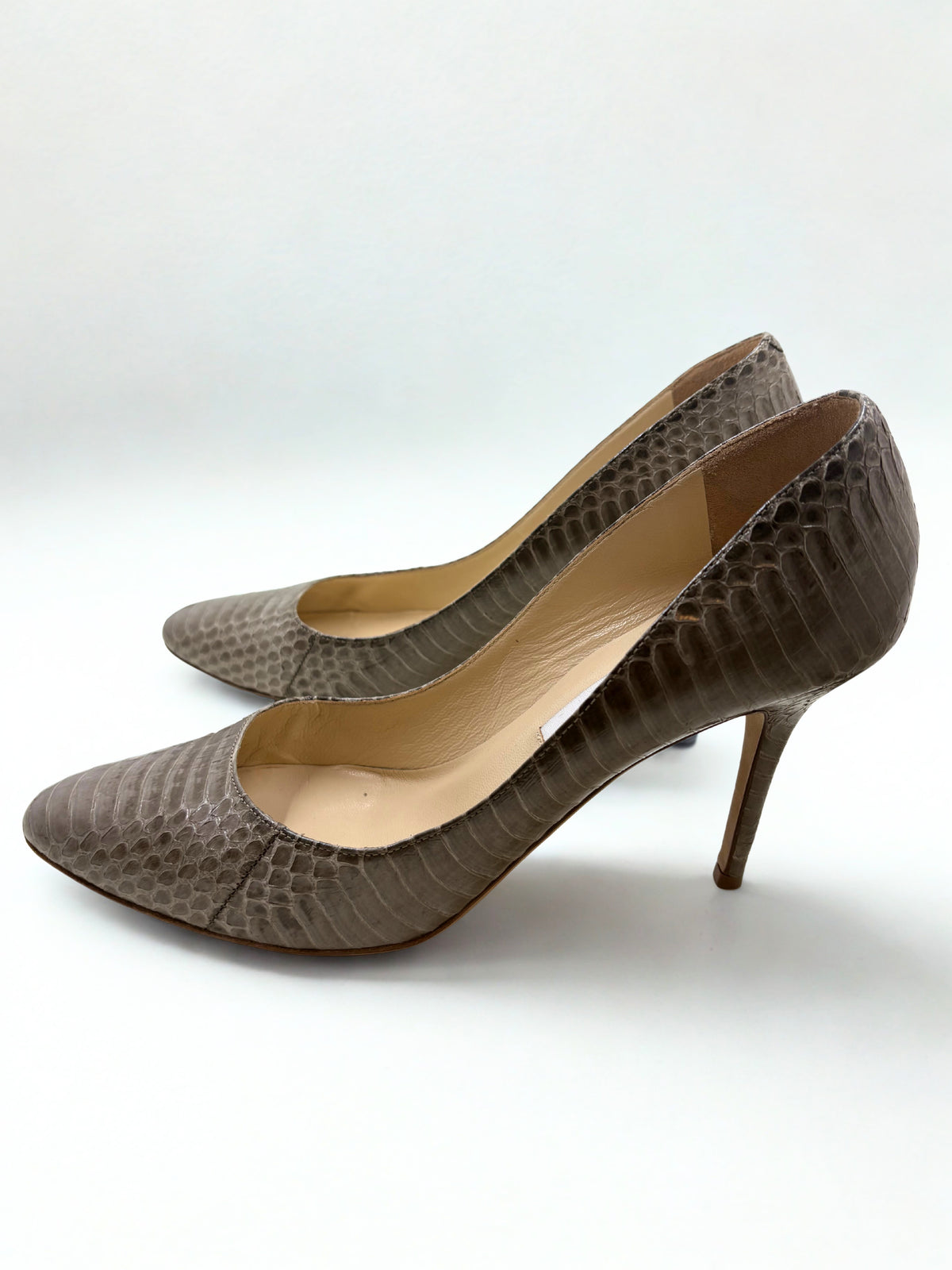 Jimmy Choo Snakeskin Heels