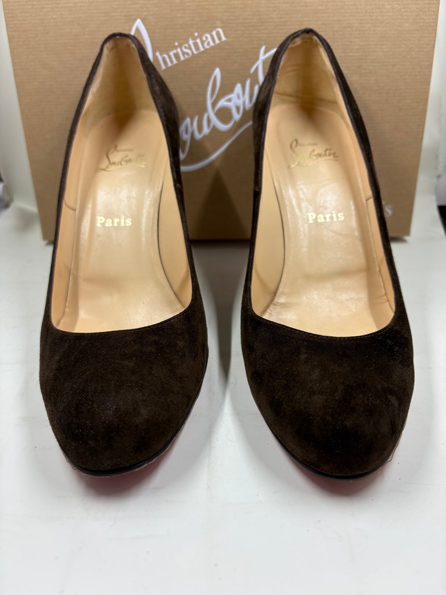 Christian Louboutin Suede Pumps