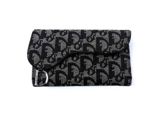 Dior Saddle Long Wallet