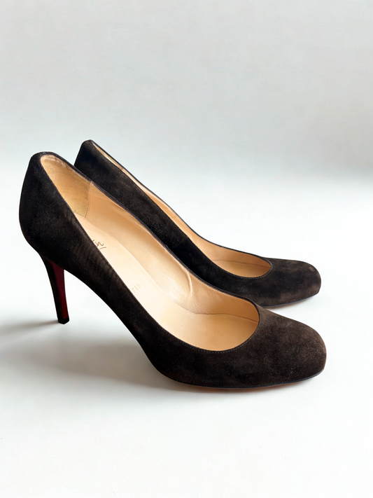 Christian Louboutin Suede Pumps