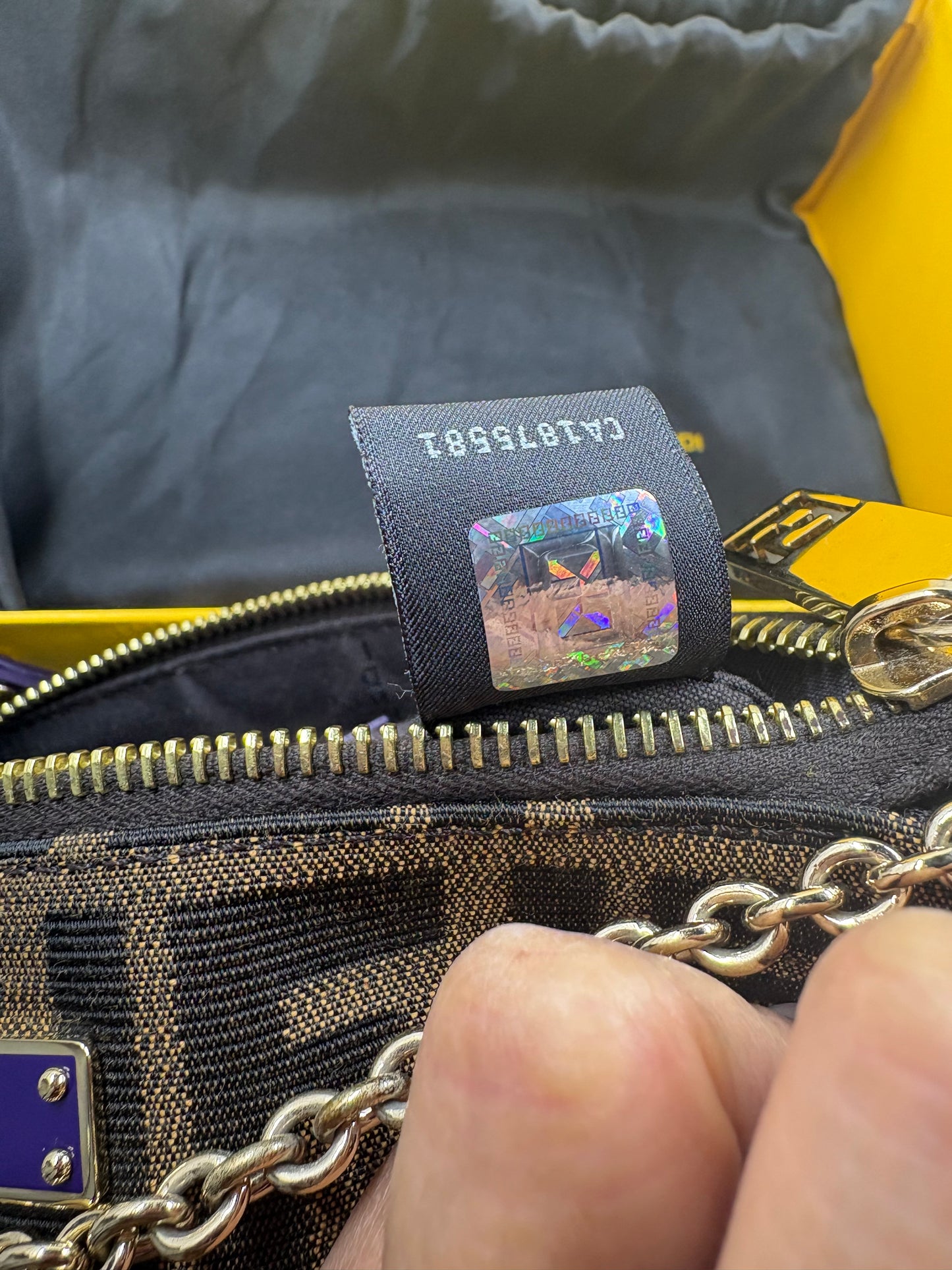 Fendi Baguette Pouch