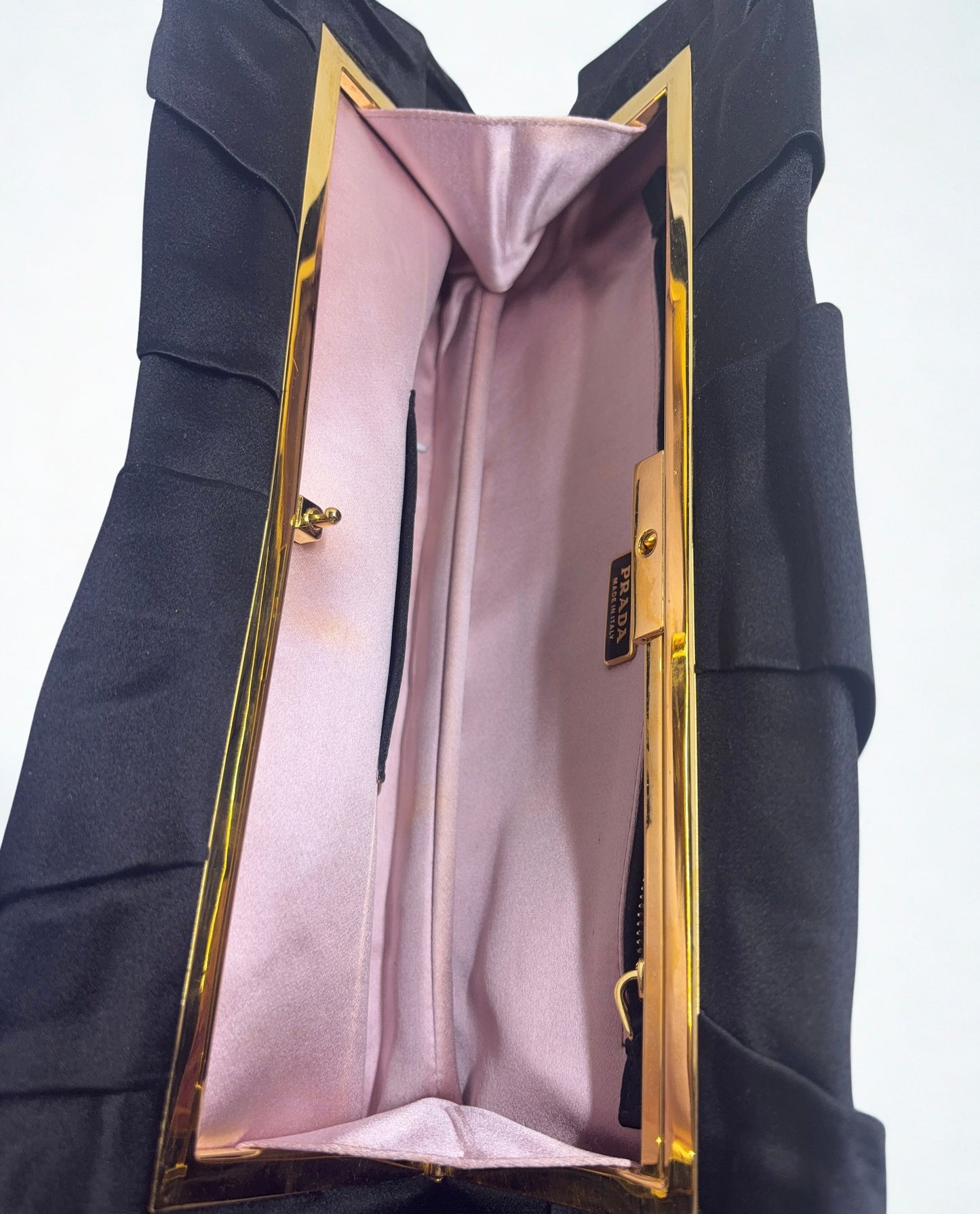 Prada Satin Clutch