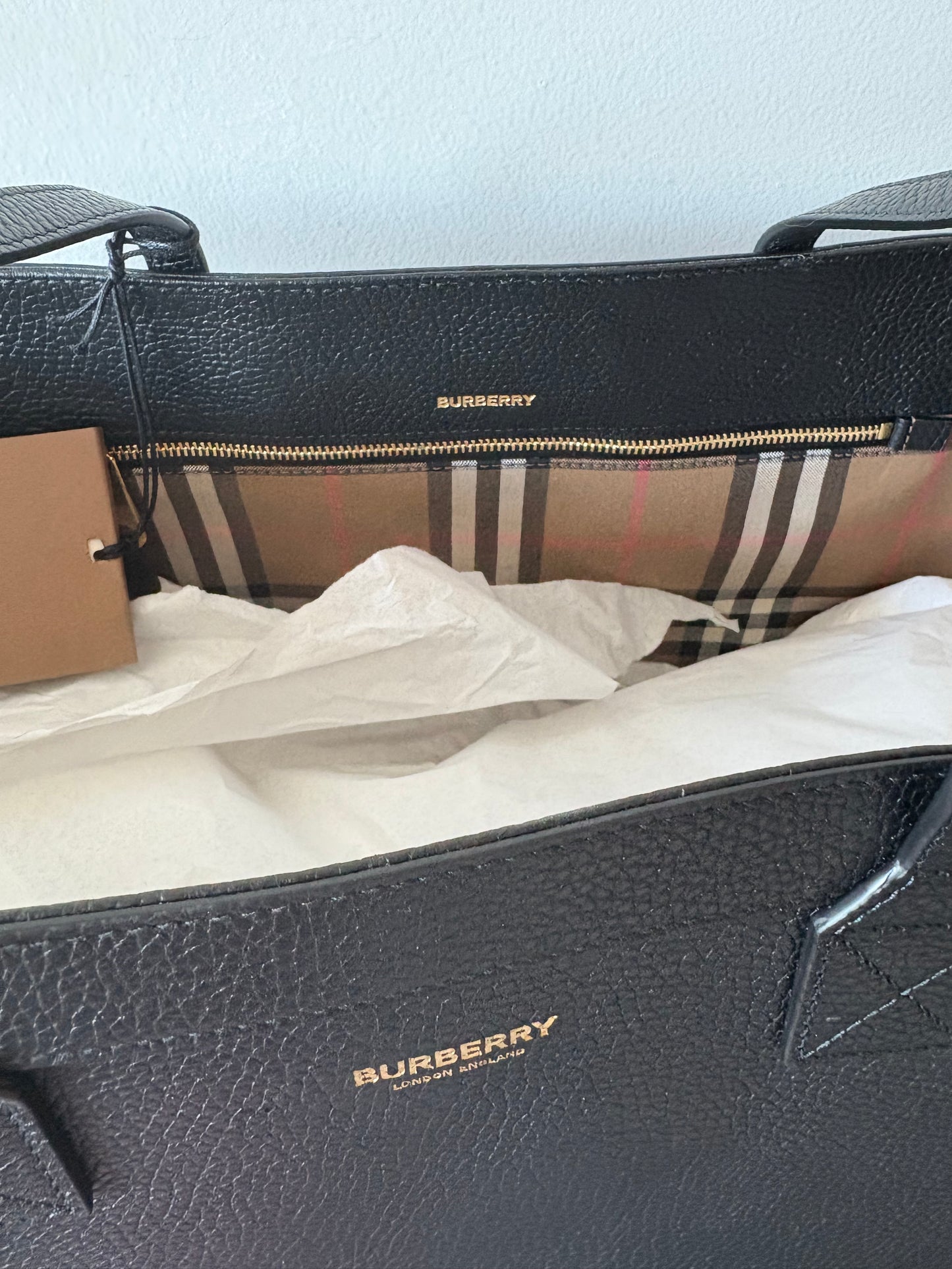 Burberry London Tote Bag