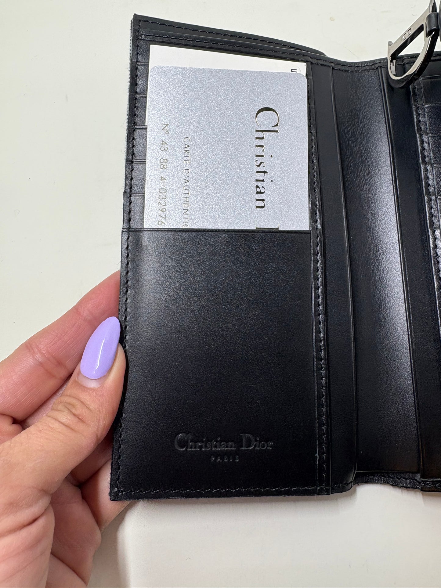 Dior Saddle Long Wallet