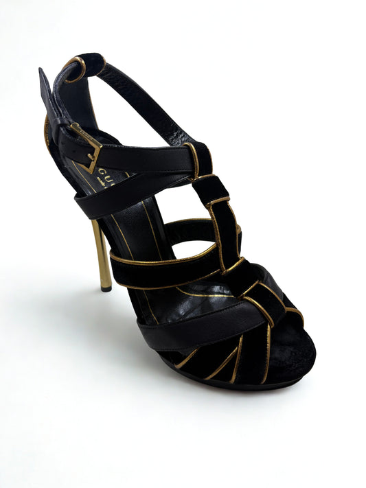Gucci Velvet Heels