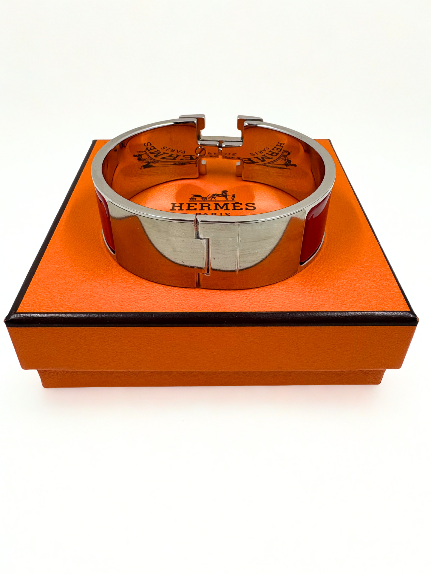 Hermes GM Enamel Bracelet