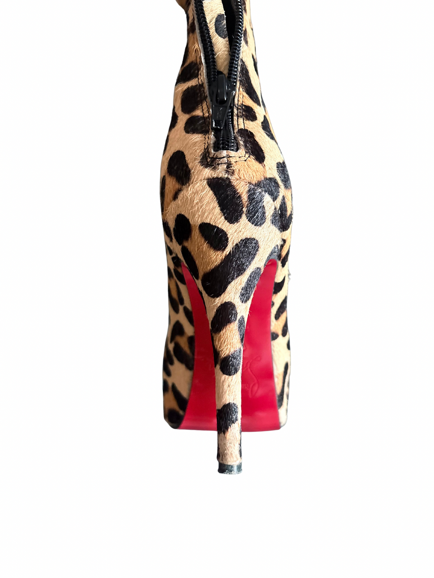 Christian Louboutin Cheetah Print Boots